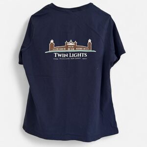 Bella-canvas Women's Navy and Blue T-shirt